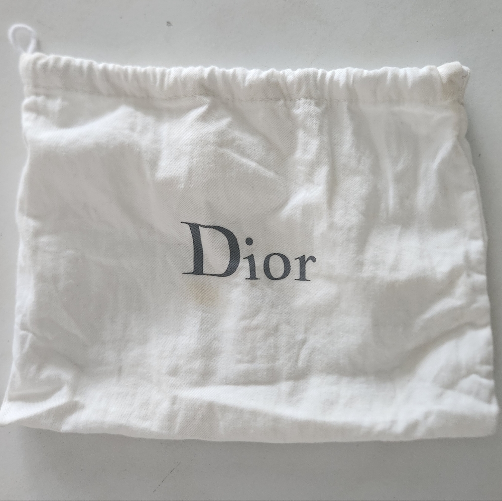 Dior ladies reversible belt, cream and printed on the other side, fits 6/8 - Picture 7 of 9